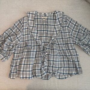 Urban Outfitters plaid top